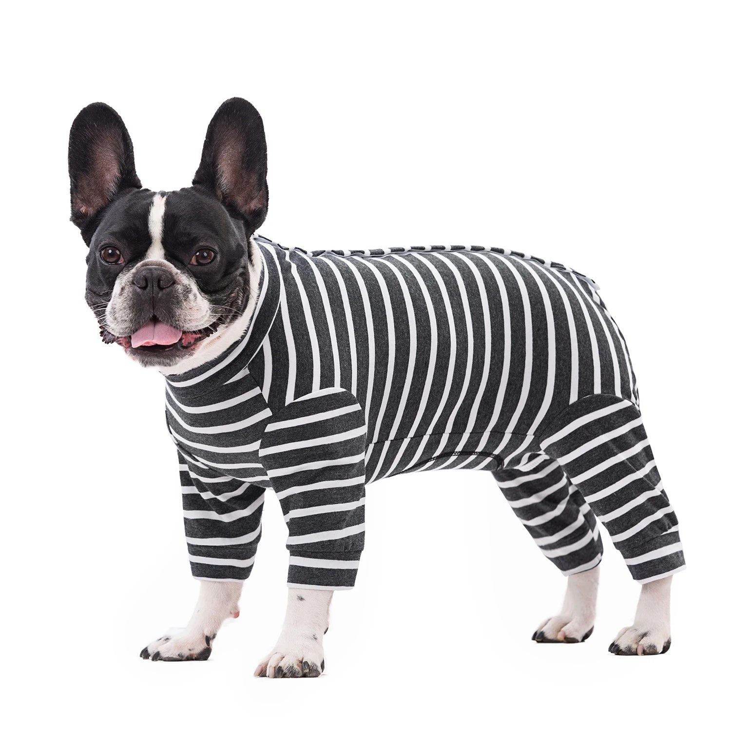 Striped Soft Breathable Jumpsuit - PetLiveliest - PetLiveliest - 