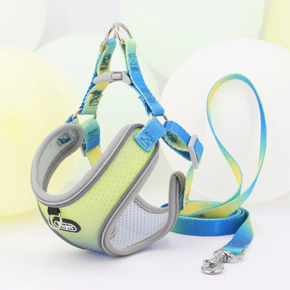 Supet Pet Step-in Harness - Reflective & Adjustable Harness & Leash Set adjustable breathable easy to use pet vest reflective PetLiveliest