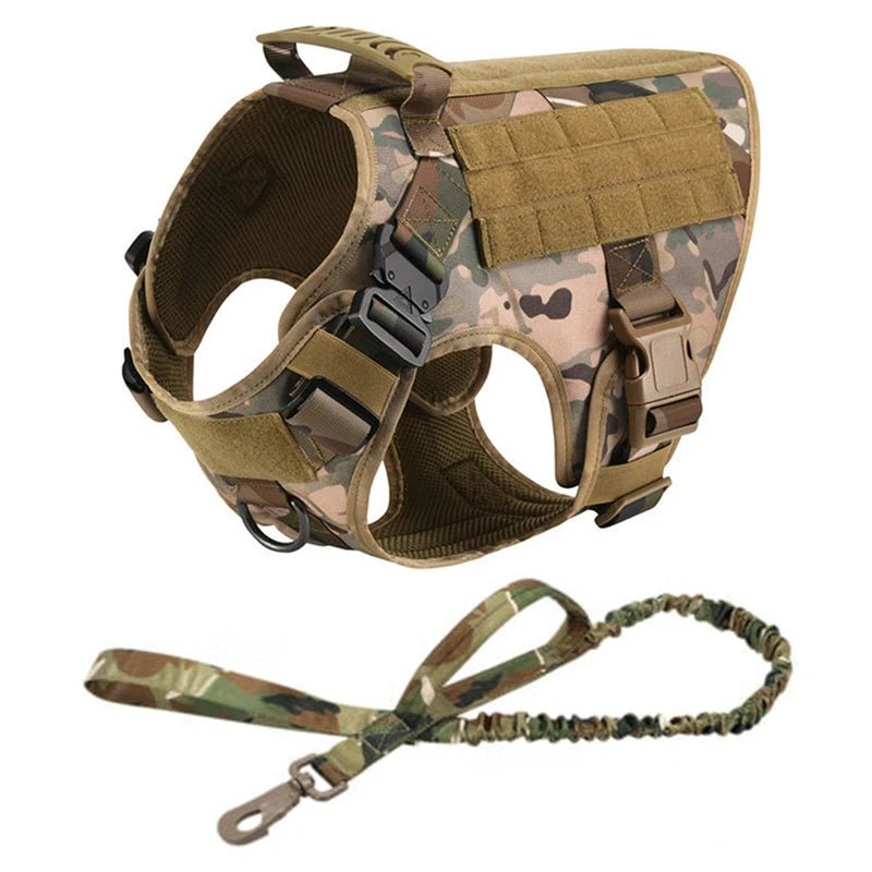 Tactical Dog Harness Military K9 - PetLiveliest - PetLiveliest - 1050D Nylon Material - Large German Shepherd - Military K9