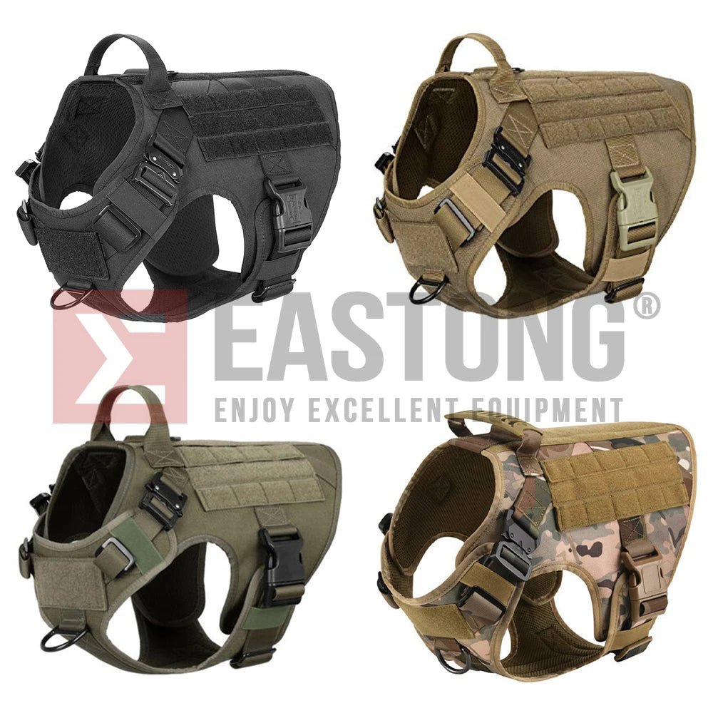 Tactical Dog Harness Military K9 - PetLiveliest - PetLiveliest - 1050D Nylon Material - Large German Shepherd - Military K9