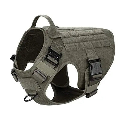 Tactical Dog Harness Military K9 - PetLiveliest - PetLiveliest - 1050D Nylon Material - Large German Shepherd - Military K9