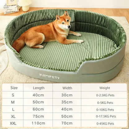 Thickening Pet Bed Four Season Mat Square Plush Kennel Sofa Bed Cushion Pet Accessories - PetLiveliest - PetLiveliest - Kennel - Pet Sofa - Small Medium Large