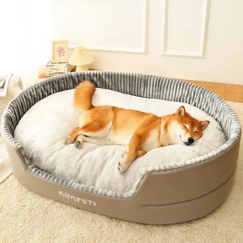 Thickening Pet Bed Four Season Mat Square Plush Kennel Sofa Bed Cushion Pet Accessories - PetLiveliest - PetLiveliest - Kennel - Pet Sofa - Small Medium Large