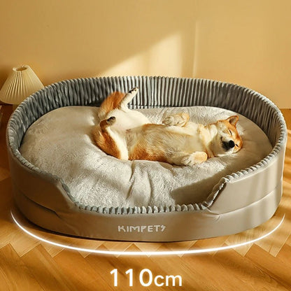 Thickening Pet Bed Four Season Mat Square Plush Kennel Sofa Bed Cushion Pet Accessories - PetLiveliest - PetLiveliest - Kennel - Pet Sofa - Small Medium Large