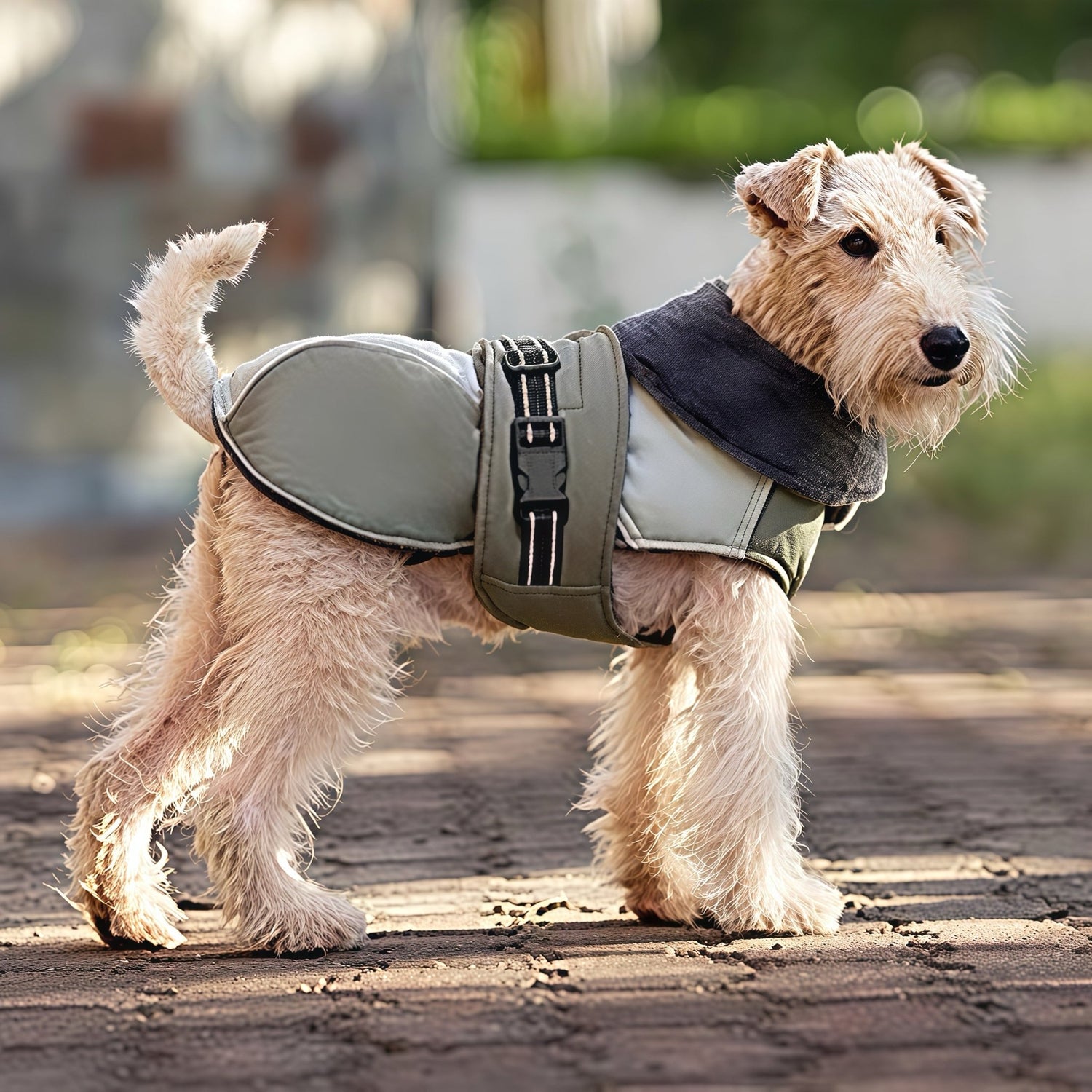 Warm Thicken Windproof Jacket with Harness Hole - PetLiveliest - PetLiveliest - 