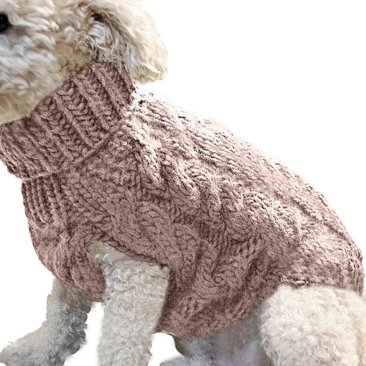 Warm Winter Sweater for Small Dogs and Cats - PetLiveliest - PetLiveliest - Chihuahua - Knitted - Pet Clothing