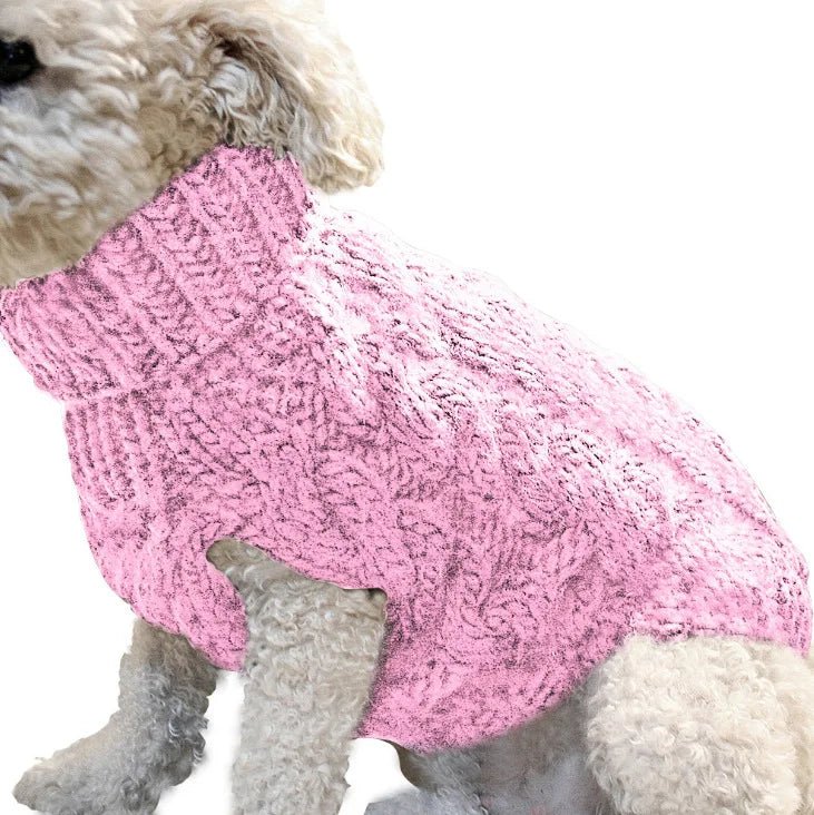 Warm Winter Sweater for Small Dogs and Cats - PetLiveliest - PetLiveliest - Chihuahua - Knitted - Pet Clothing