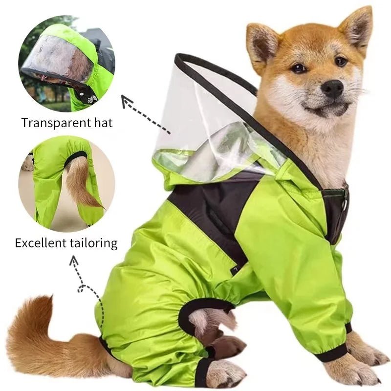 Waterproof Pet Dog Raincoat - PetLiveliest - PetLiveliest - Chihuahua - Fashion - Hoodie Design