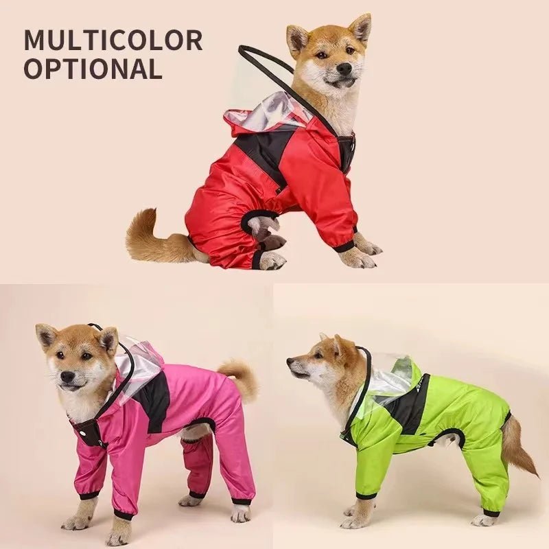 Waterproof Pet Dog Raincoat - PetLiveliest - PetLiveliest - Chihuahua - Fashion - Hoodie Design