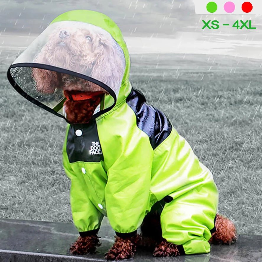 Waterproof Pet Dog Raincoat - PetLiveliest - PetLiveliest