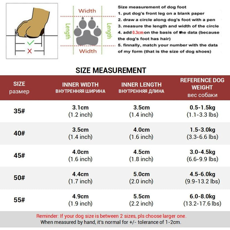 Waterproof Sude Sherpa Thicken Warm Dog Boots - PetLiveliest - PetLiveliest - 