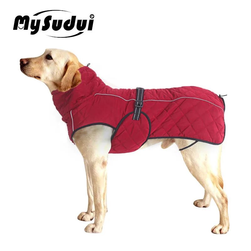 Winter Down Jacket for Medium to Large Dogs - PetLiveliest - PetLiveliest - 中大型犬 - 保温 - 反光设计