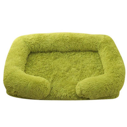 Winter Plush Dog Bed - Thick &amp; Cozy - PetLiveliest - PetLiveliest - 冬季 - 可拆洗 - 大型