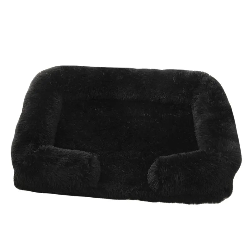 Winter Plush Dog Bed - Thick &amp; Cozy - PetLiveliest - PetLiveliest - 冬季 - 可拆洗 - 大型