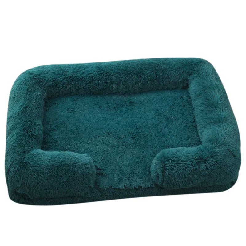 Winter Plush Dog Bed - Thick &amp; Cozy - PetLiveliest - PetLiveliest - 冬季 - 可拆洗 - 大型