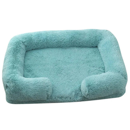 Winter Plush Dog Bed - Thick &amp; Cozy - PetLiveliest - PetLiveliest - 冬季 - 可拆洗 - 大型