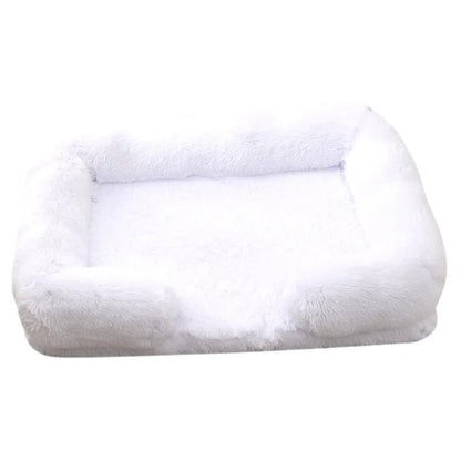 Winter Plush Dog Bed - Thick &amp; Cozy - PetLiveliest - PetLiveliest - 冬季 - 可拆洗 - 大型