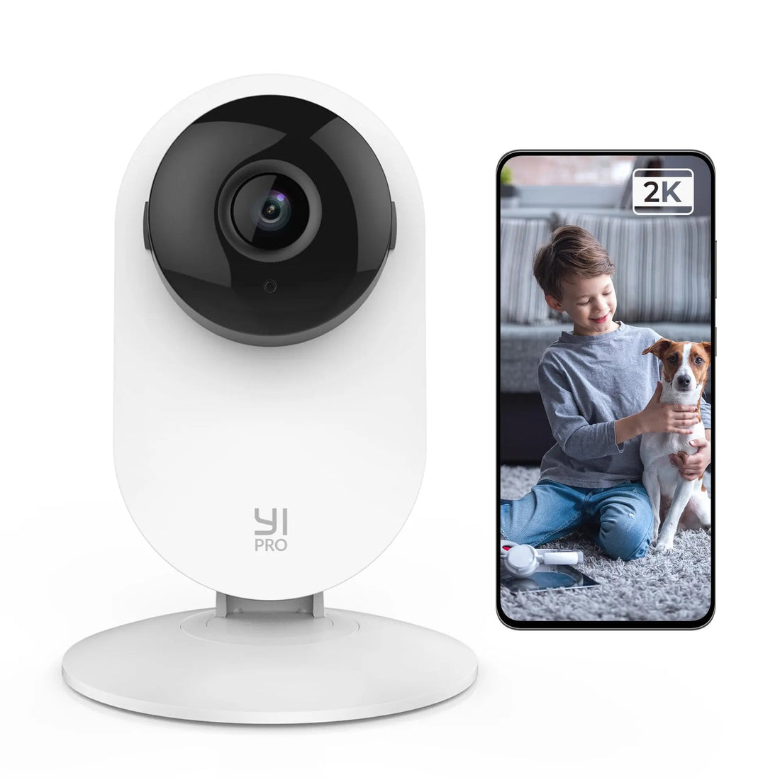 YI Pro Home 2K Wifi Surveillance Camera - PetLiveliest - PetLiveliest